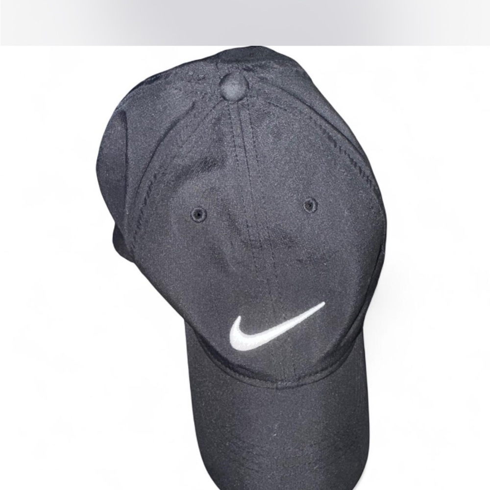 Nike Classic Black Hat with White Swoosh